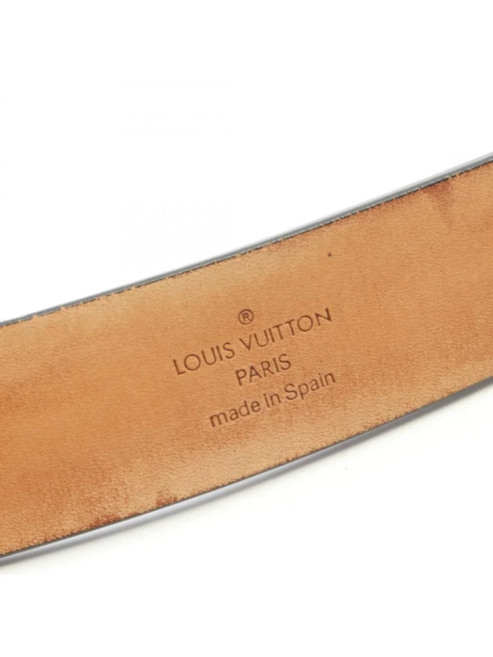 Louis Vuitton Belt Ceinture LV Initial Leather